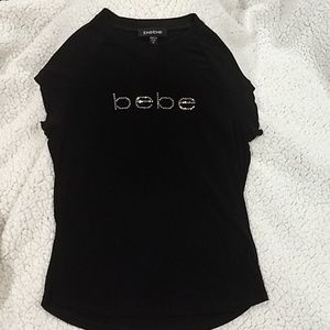 Black bebe shirt